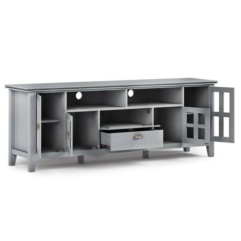 Stratford Solid Wood TV Stand for TVs up to 80" - WyndenHall, 1 of 9