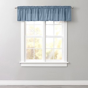 BrylaneHome Poly Cotton Canvas Rod-Pocket Valance - 1 of 1