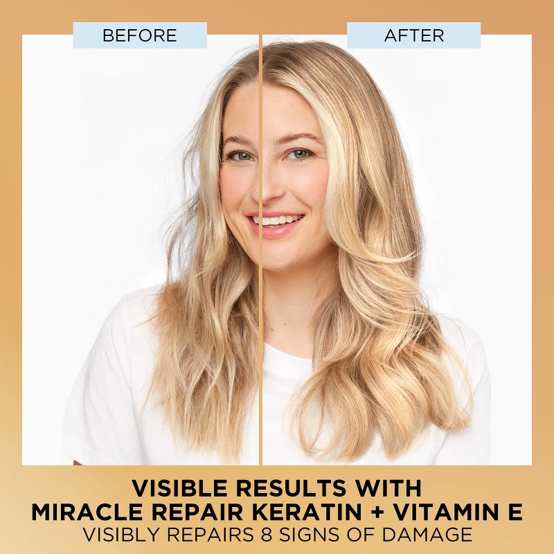 Pantene Pro-V Miracles Bond Repair Keratin + Vitamin E Shampoo, Sulfate Free - 10.9 fl oz, 3 of 15