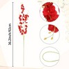 REGALWOVEN Home Wedding Party DIY Artificial Dancing Lady Orchids 36.2" 10 Pcs - 4 of 4