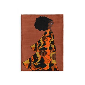 Pardon My Fro Fleece Blanket - 1 of 4