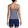 Lands' End Women's Plus Size DD-Cup Chlorine Resistant V-Neck Underwire Tankini Top Swimsuit Adjustable Straps - 2 of 4