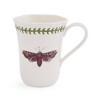 Portmeirion Botanic Garden Lotus Blossom Mug, Set of 4 - 14 oz Porcelain Coffee & Tea Cups with Butterfly Motif - Dishwasher & Microwave Safe - 2 of 4