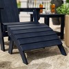 WestinTrends Outdoor Patio All-weather Modern Folding Ottoman - 2 of 3