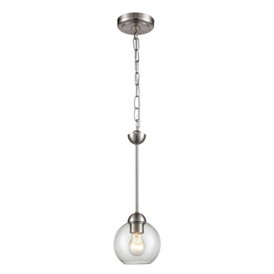 Thomas Lighting Astoria 1 - Light Pendant in  Brushed Nickel