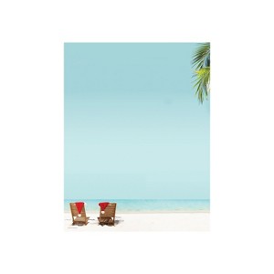 Great Papers! Warm Wishes Holiday Letterhead Blue 80/Pack (2019104) - 1 of 2