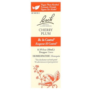 Bach Original Flower Remedies, Cherry Plum, 0.35 fl oz (10 ml) - 1 of 4