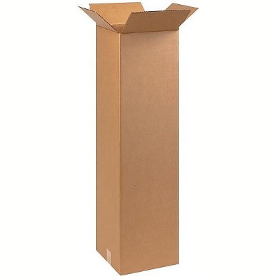 The Packaging Wholesalers 10 x 38 x 10 Shipping Boxes White 25/Bundl BS101038