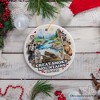 Unique Great Smoky Mountains Handcrafted Nature Ornament, Tennessee and North Carolina National Park Souvenir| OrnamentallyYou - 4 of 4