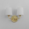Maxim Lighting Bristol 2 - Light Wall Light in  Satin Brass - 3 of 4