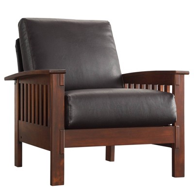 target faux leather chair