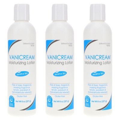 Vanicream Lite Lotion 8 oz 3 Pack
