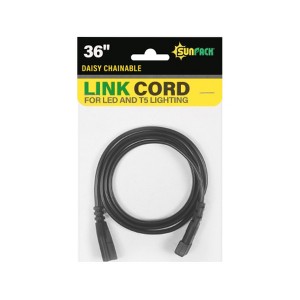 SUNPACK Daisy Chainable Link Cord, Black, 36" - 1 of 2