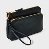 Double Zip Pouch Wristlet - Universal Thread™ - 2 of 4