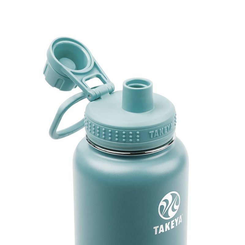 Takeya 32oz Actives Insulated Stainless Steel Water Bottle with Spout Lid, 3 of 12