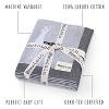 100% Luxury Cotton Knit Swaddle Receiving Blanket for Newborns and Infant Boys and Girls - 3 of 4