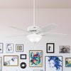 52" Newsome Glossy Ceiling Fan (Includes LED Light Bulb) - Hunter Fan - image 4 of 4