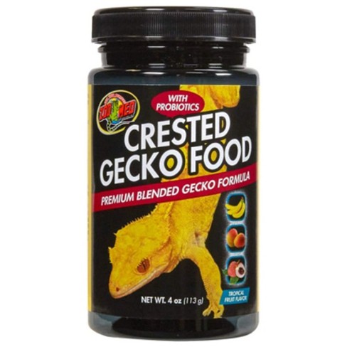 Zoo Med Crested Gecko Food Tropical Fruit Flavor 4 Oz 113 G Target