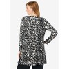 Jessica London Women's Plus Size Everyday Stretch Knit Open Front Cardigan - 3 of 4