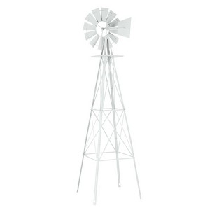 Karl Home Metal Outdoor Decorative Windmill - 1 of 4