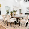 New Pacific Direct Viola Velvet Fabric Klismos Chair - 4 of 4
