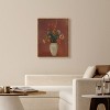 Art Remedy Odilon Redon - Bouquet in a Chinese Vase Vintage Classic Roses Wall Art, 30" x 36", Gold Frame - 2 of 4