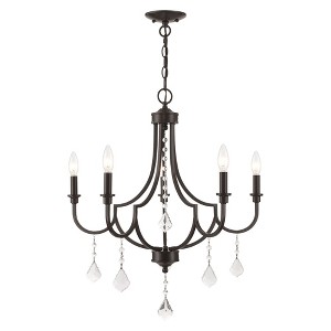 Livex Lighting Glendale 5 - Light Chandelier in  English Bronze - 1 of 4