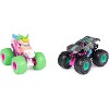 Monster Jam, Official Nitro Neon, Sparkle Smash Vs. Max-D, 1:64 Scale Die-Cast Monster Trucks, Kids Toys for Boys Ages 3 and up - 3 of 4