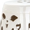 Stencil Blossom Garden Stool - Indoor/Outdoor - ACS4536 - Safavieh - 3 of 3