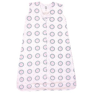 Yoga Sprout Baby Girls Sleeveless Jersey Cotton Sleeping Bag, Sack, Blanket, Ornamental - 1 of 2