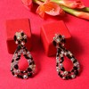 SOHI Women's Teardrop Drop Earrings - 2 of 3
