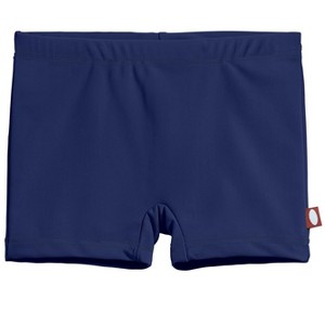 City Threads USA-Made Recycled Nylon UPF 50+ Girls Swim Boy Shorts - 1 of 4