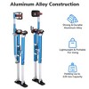 Yescom 36"-50" Drywall Stilts Adjustable Aluminum Painting Tool Sheetrock Lift with Leg Pads Protection for Taping Cleaning Costume Blue YES0484 - 3 of 4