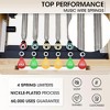 PAETA Pilates Reformer, Wooden Foldable Pilates Reformer Machine for Home and Studio, Pilates Machine Equipment with Sitting Box, Jump Board and Mat - 3 of 4