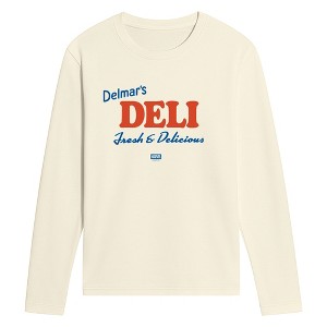 Men's Spider-Man Delmar's Deli Logo Long Sleeve Graphic T-Shirt