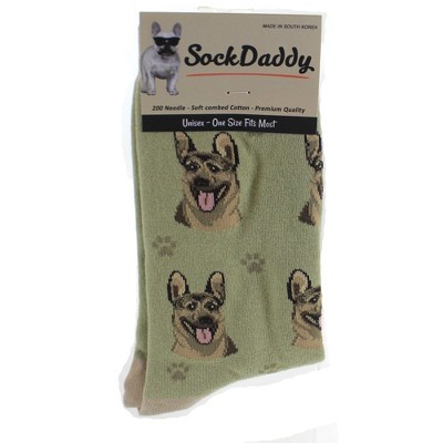 Novelty Socks 15.25" German Shepherd Socks Premium Quality Soft E & S Pet  -  Socks