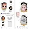 Big Dot of Happiness Adult 30th Birthday - Gold - Birthday Party Vertical Photo Garland 35 Pieces - 3 of 4