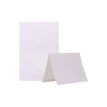 JAM Paper Blank Foldover Cards A7 Size 5 x 6 5/8 Ivory Panel 309943C