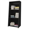 YONWAY Bookcase in Melamine with Three Shelves, Modern Style Book Shelf for Books for Living Room, Home, Office - 2 of 4