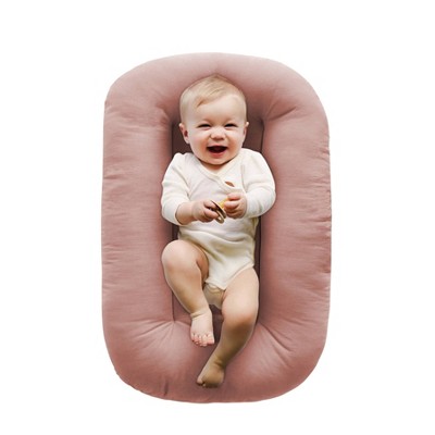 Snuggle Me Organic Bare, Baby Lounger & Infant Floor Seat, Newborn  Essentials, Organic Cotton, Fiberfill