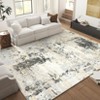 COZONY Washable Modern Abstract Colorful Low Pile Area Rug for Living Room Dining Room Home Office - 2 of 4