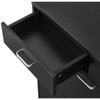 VYNXARIA Large size Shoe Cabinet,Free Standing Tipping Bucket Shoe Rack Organizer with 2 Flip Drawers&2 Drawer for Entryway, Hallway, Bedroom,Black - 3 of 4