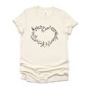 Simply Sage Market Floral Heart Short Sleeve Tee - 2 of 4