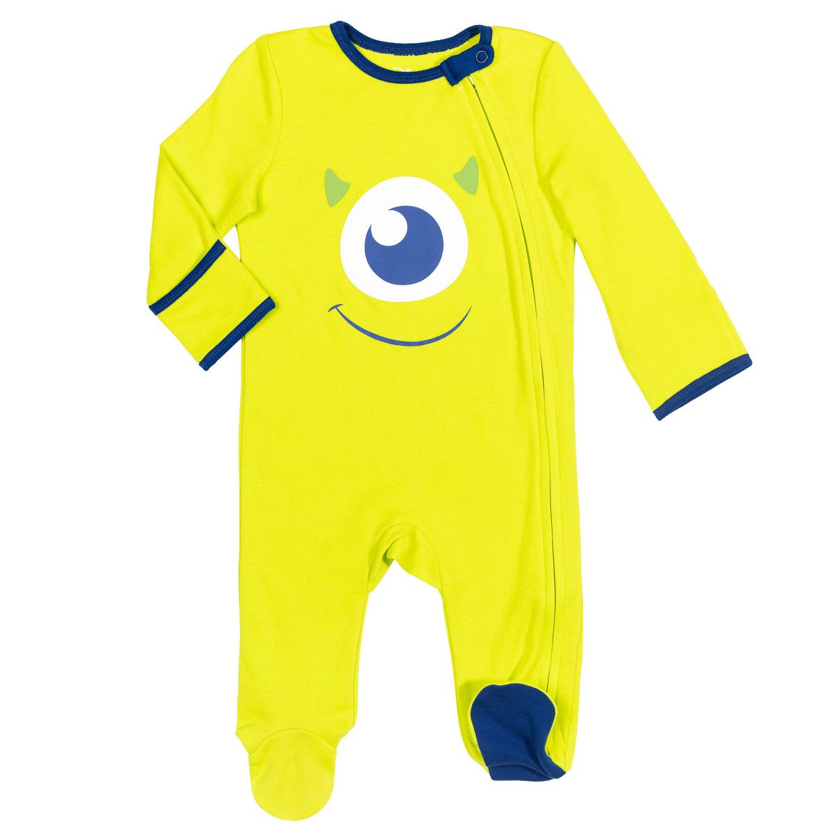 Disney Winnie the Pooh,Lion King,Pixar Monsters Inc.,Princess Baby Sleep N' Play Coverall Bib Blanket and Burp Cloth 4 Piece Outfit Set Newborn - thumbnail 2