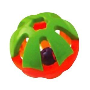 A&E Cage Company Happy Beaks Round Rattle Bird Interactive Toy - 1 of 1