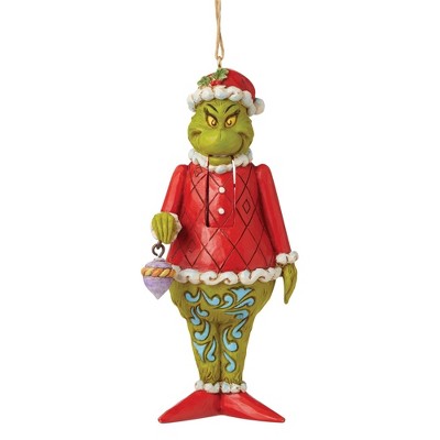 Jim Shore 5.0" Grinch Nutcracker Ornament Christmas Nut Dr.Seuss Ornamen  -  Tree Ornaments