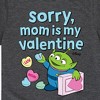Boys' - Toy Story - Sorry Mom My Valentine Short Sleeve Graphic T-Shirt - 2 of 4