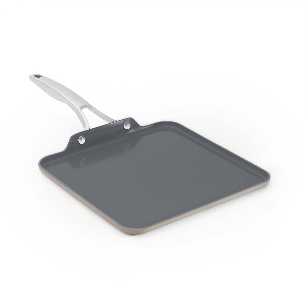 Photos - Pan Calphalon Premier Ceramic Mushroom Square Griddle 