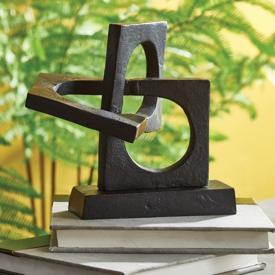 Montanero Dark Bronze Modern Metal Sculpture