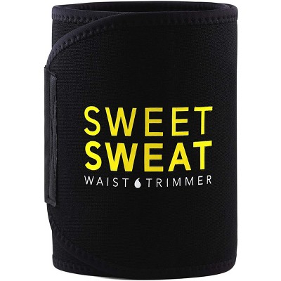 Sweet Sweat, Waist Trimmer, Large, Black & Pink, 1 Count